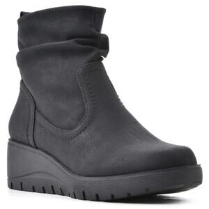 CLIFFS BY WHITE MOUNTAIN Women's Beyond Wedge Booties Black Sz 10
